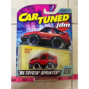 Car Tuned JDM 85 Toyota Sprinter Diecast Metal Toy Car Series 2‎